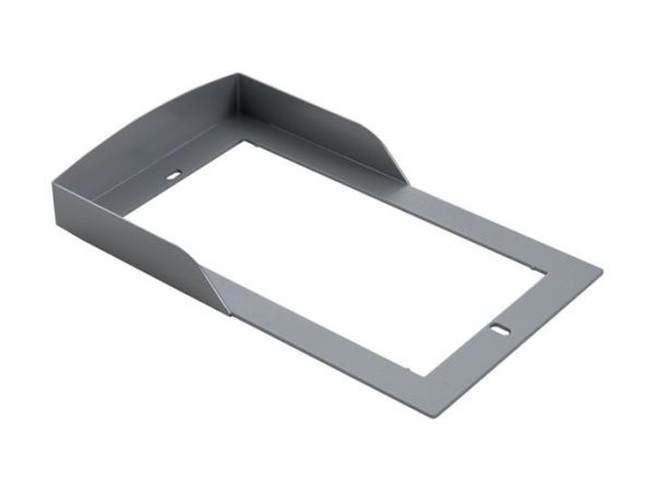 Козырек для встроенного монтажа вертикальных двухмодульных вызывных панелей MTMTI2M Козырек для встроенного монтажа вертикальных двухмодульных вызывных панелей MTMTI2M