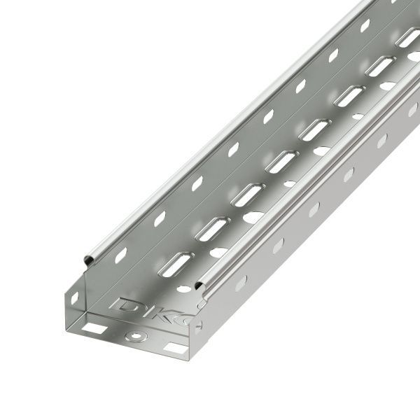 Лоток перфорированный 100х50 L 2000, цинк-ламельный Лоток перфорированный 100х50 L 2000, цинк-ламельный