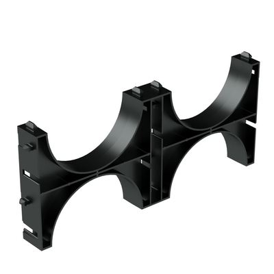 Держатель расстояния (кластер) для двустенных труб, д.160мм, двойной Держатель расстояния (кластер) для двустенных труб, д.160мм, двойной