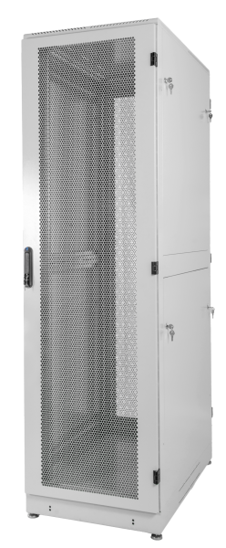 Шкаф серверный напольный 42U (600 × 1200) дверь перфорированная 2 шт. ШТК-М-42612-44АА Шкаф серверный напольный 42U (600 × 1200) дверь перфорированная 2 шт. ШТК-М-42612-44АА