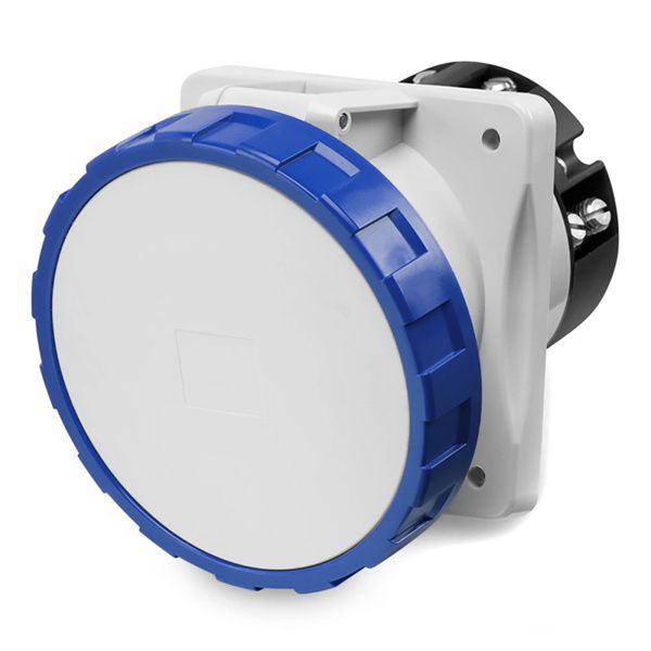 Розетка панельная с наклоном PAS IP67 125A 2P+E 230В Розетка панельная с наклоном PAS IP67 125A 2P+E 230В