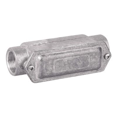 Коробка протяжная алюминиевая, 2 ввода 180°, М40х1,5 ,IP55, 171х62х71мм Коробка протяжная алюминиевая, 2 ввода 180°, М40х1,5 ,IP55, 171х62х71мм