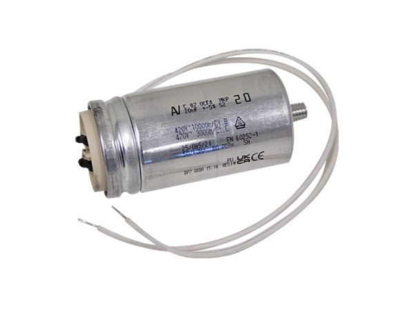 Конденсатор 20 мкФ с гибк. выводами и болтом 119RIR278 Конденсатор 20 мкФ с гибк. выводами и болтом 119RIR278