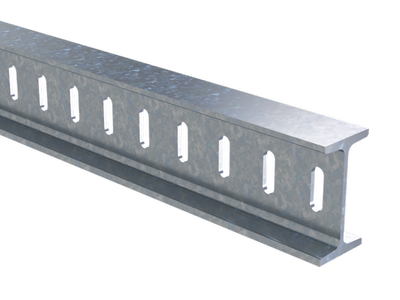 I-образный профиль 50х100, L600, толщ.4,5 мм, горячеоцинкованный I-образный профиль 50х100, L600, толщ.4,5 мм, горячеоцинкованный