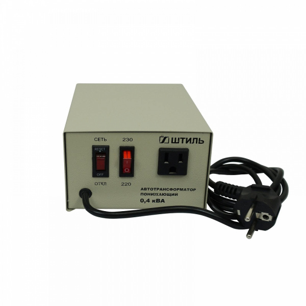 Понижающий автотрансформатор АТ 230-220/110-0,4-50 серый Понижающий автотрансформатор АТ 230-220/110-0,4-50 серый