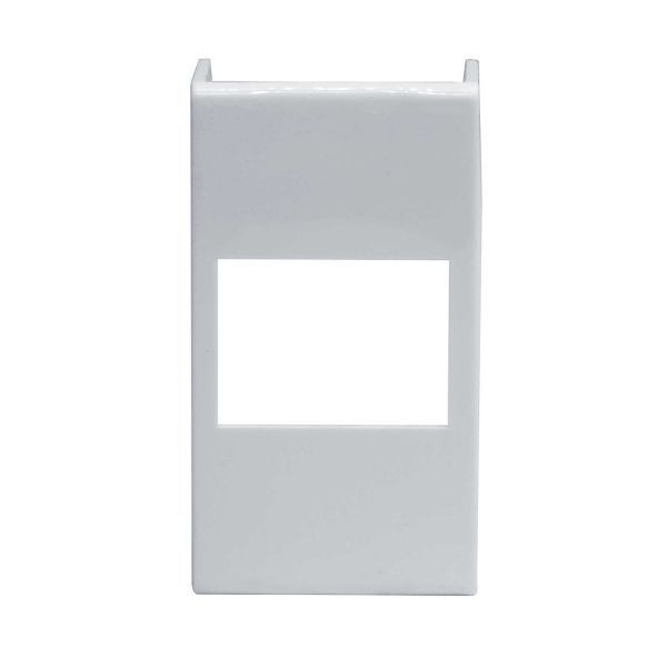 Адаптер для информационных разъемов REICHLE - DE-MASSARI, Viva, 1 мод., белый Адаптер для информационных разъемов REICHLE - DE-MASSARI, Viva, 1 мод., белый