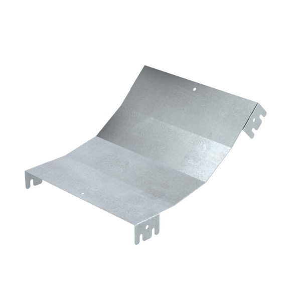 Крышка на угол вертикальный внутренний 45 градусов, 50х600 R900, горячеоцинкованная в комплекте с крепежными элементами исоединительными пластинами, необходимыми для монтажа Крышка на угол вертикальный внутренний 45 градусов, 50х600 R900, горячеоцинкованная в комплекте с крепежными элементами исоединительными пластинами, необходимыми для монтажа