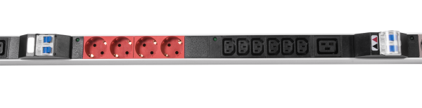 Верт блок розеток Rem-3×32, 3×32A, 6 авт, инд, 12S, 18C13, 3C19, 1820мм, шнур 3м IEC309 Верт блок розеток Rem-3×32, 3×32A, 6 авт, инд, 12S, 18C13, 3C19, 1820мм, шнур 3м IEC309