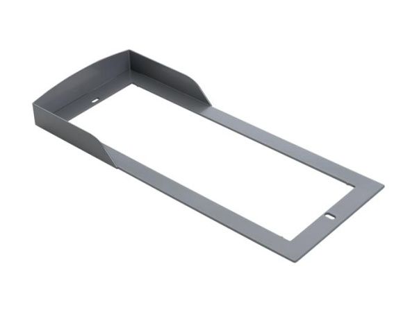 Козырек для встроенного монтажа вертикальных трехмодульных вызывных панелей MTMTI3M Козырек для встроенного монтажа вертикальных трехмодульных вызывных панелей MTMTI3M