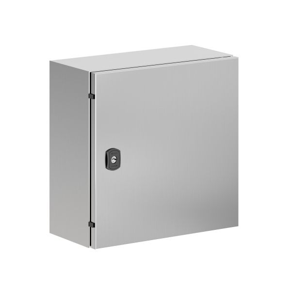 Корпус навесной STH с М/П из нержавеющей cтали AISI304 ВxШxГ 400x400x200 мм, без фланца, IP66 Корпус навесной STH с М/П из нержавеющей cтали AISI304 ВxШxГ 400x400x200 мм, без фланца, IP66