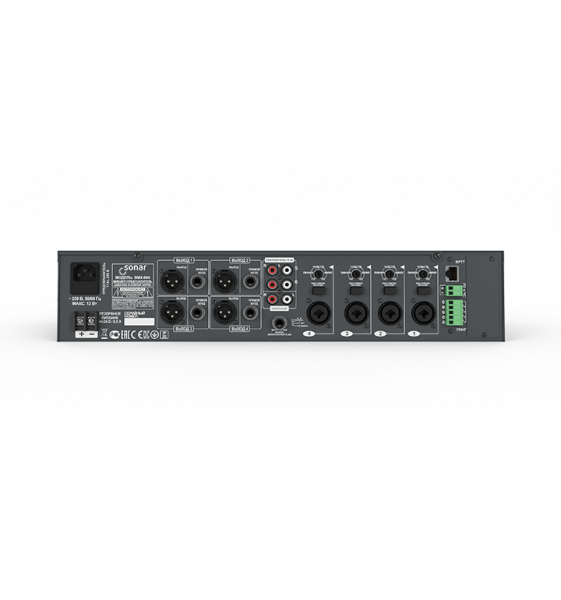 SPA-124DP Усилитель мощности трансляционный Sonar SPA-124DP Усилитель мощности трансляционный Sonar