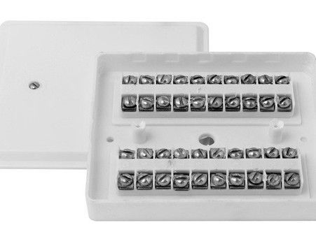 Коробка распределительная телефонная плоская КРТП-10х2 Коробка распределительная телефонная плоская КРТП-10х2