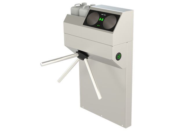 Турникет-трипод электромеханический высокоинтенсивный AVIR 800 со встроенным санитайзером Турникет-трипод электромеханический высокоинтенсивный AVIR 800 со встроенным санитайзером