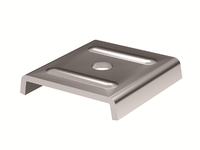 Опорная пластина для C-образного профиля, горячеоцинкованный Опорная пластина для C-образного профиля, горячеоцинкованный