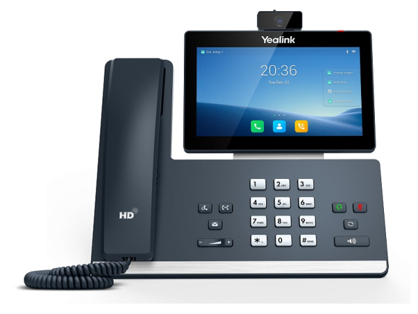 YEALINK SIP-T58W with camera, видеотерминал, 16 аккаунтов, цветной сенсорный экран 7" 1024х600, Android, WiFi, Bluetooth, GigE, CAM50, без БП, шт YEALINK SIP-T58W with camera, видеотерминал, 16 аккаунтов, цветной сенсорный экран 7" 1024х600, Android, WiFi, Bluetooth, GigE, CAM50, без БП, шт