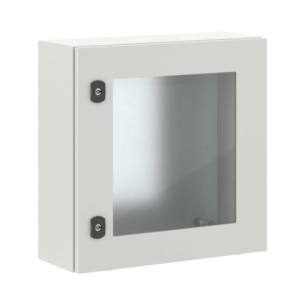 Корпус навесной STE с М/П с прозрачной дверью ВxШxГ 500x500x200 мм, IP66 Корпус навесной STE с М/П с прозрачной дверью ВxШxГ 500x500x200 мм, IP66