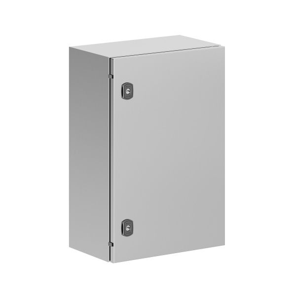 Корпус навесной STH с М/П из нержавеющей cтали AISI316 ВxШxГ 600x400x250 мм, без фланца, IP66 Корпус навесной STH с М/П из нержавеющей cтали AISI316 ВxШxГ 600x400x250 мм, без фланца, IP66