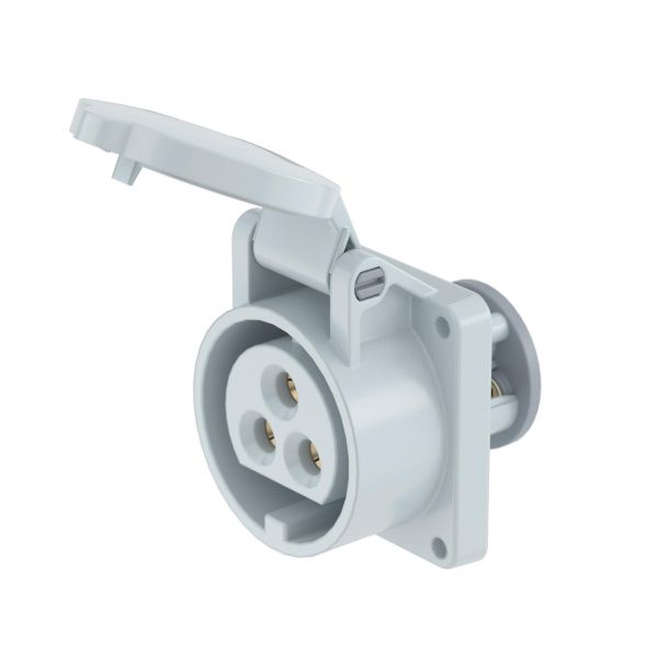 Розетка панельная PSS IP44 32A 3P 50В Розетка панельная PSS IP44 32A 3P 50В