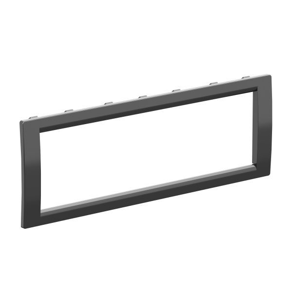 Рамка универсальная на 6 модулей, цвет чёрный Рамка универсальная на 6 модулей, цвет чёрный