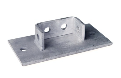 Крепление к потолку для двойного С-образного профиля 41х41,горячеоцинкованное Крепление к потолку для двойного С-образного профиля 41х41,горячеоцинкованное