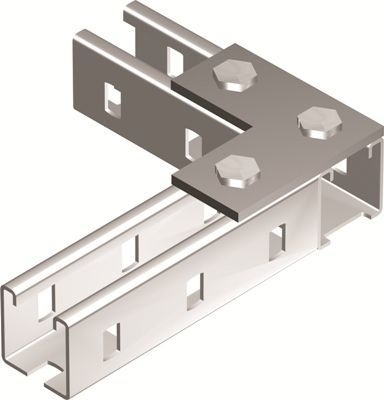Пластина соединительная L-обр., длина 90х90 мм, 3отв., горячеоцинкованная Пластина соединительная L-обр., длина 90х90 мм, 3отв., горячеоцинкованная