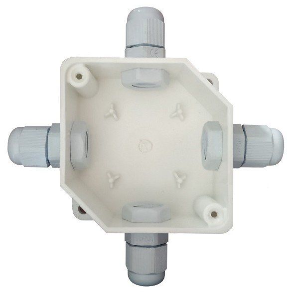 КР 60х60х30, IP65, с 4-мя кабельными вводами КР 60х60х30, IP65, с 4-мя кабельными вводами