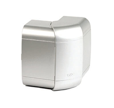 Угол внешний 140х50 мм, изменяемый (80-120°), цвет серый металлик Угол внешний 140х50 мм, изменяемый (80-120°), цвет серый металлик