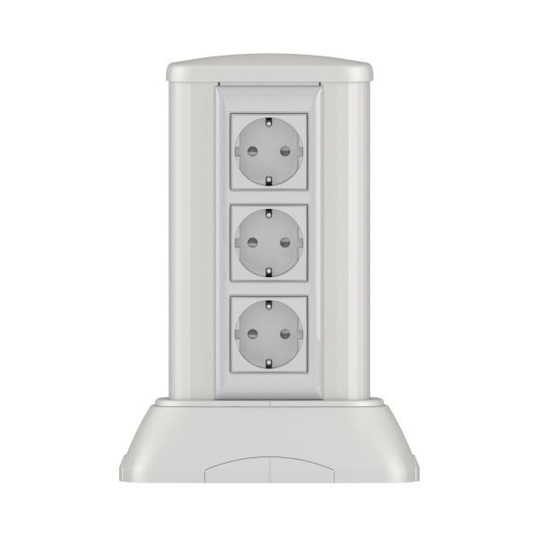 Миниколонна алюминиевая 0,25 м, цвет светло-серебристый металлик Миниколонна алюминиевая 0,25 м, цвет светло-серебристый металлик