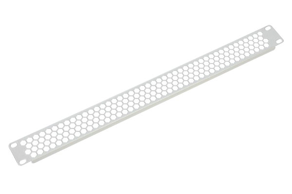 Фальшпанель в шкаф 19" 1U перфорированная Фальшпанель в шкаф 19" 1U перфорированная