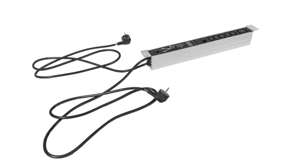 Блок розеток Rem-16 с АВР, 1×16A, 5C13, C19, подкл к контроллеру R-2MC по Modbus, 2 шнура 1,8м Блок розеток Rem-16 с АВР, 1×16A, 5C13, C19, подкл к контроллеру R-2MC по Modbus, 2 шнура 1,8м