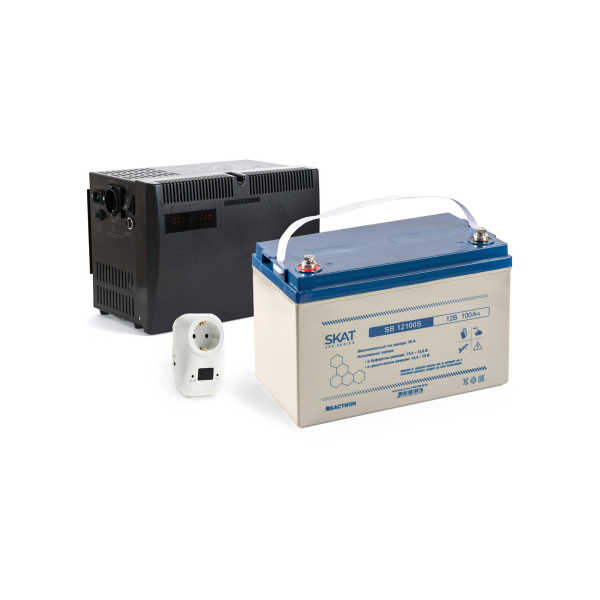 Комплект ИБП TEPLOCOM-500+100+TBS Maximum Комплект ИБП TEPLOCOM-500+100+TBS Maximum