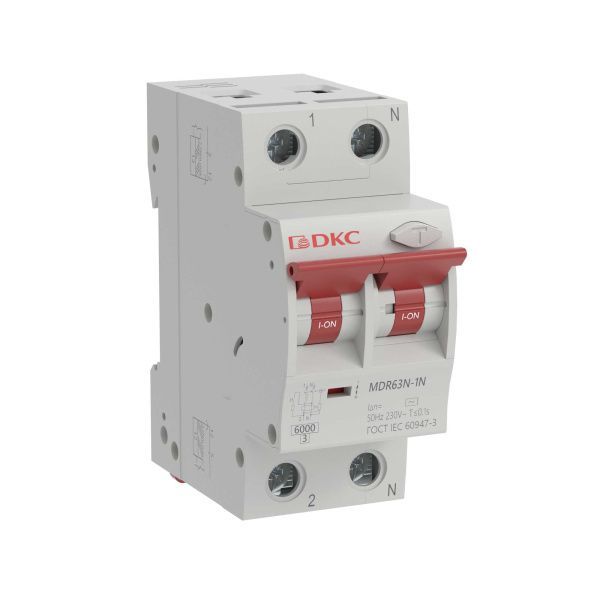 Автоматический выключатель дифференциального тока YON max типа MDR, 1P+N, 100mA, 32A, хар-ка C, 6kA, тип А Автоматический выключатель дифференциального тока YON max типа MDR, 1P+N, 100mA, 32A, хар-ка C, 6kA, тип А