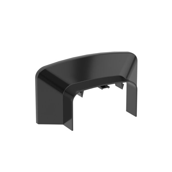 Ввод в стену/потолок 90х50 мм, черный Ввод в стену/потолок 90х50 мм, черный