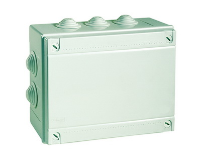 Коробка ответвит. с 2 кабельными вводами д.40мм, IP55, 240х190х90мм Коробка ответвит. с 2 кабельными вводами д.40мм, IP55, 240х190х90мм