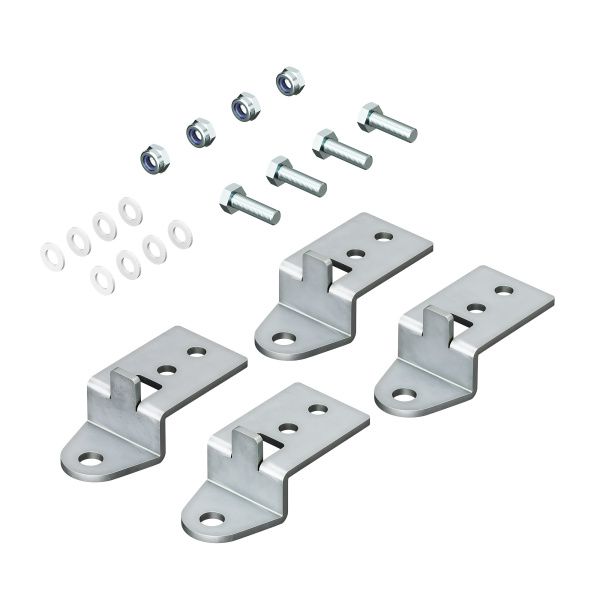 Кронштейны для настенного крепления из нержавеющей стали AISI304 для навесных и клеммных корпусов, 4 шт. Кронштейны для настенного крепления из нержавеющей стали AISI304 для навесных и клеммных корпусов, 4 шт.