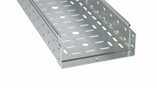 Лоток перфорированный 80х600х6000, 2,0 мм, горячеоцинкованный Лоток перфорированный 80х600х6000, 2,0 мм, горячеоцинкованный