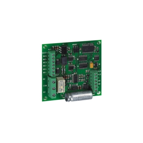 Модуль ввода-вывода X-Line (1 рел. выход, 2 контр. входа, 1 опт. вход) BX-OI3 Модуль ввода-вывода X-Line (1 рел. выход, 2 контр. входа, 1 опт. вход) BX-OI3