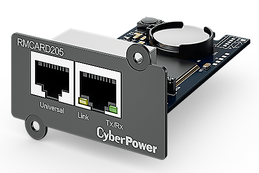 CyberPower SNMP Network Management Card RMCARD205 for UPS series OL, OLS, PR, OR CyberPower SNMP Network Management Card RMCARD205 for UPS series OL, OLS, PR, OR