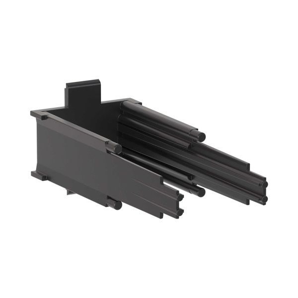 Соединитель для подрозеточной коробки для полых стен, глубиной 60 мм, 2модуля Соединитель для подрозеточной коробки для полых стен, глубиной 60 мм, 2модуля