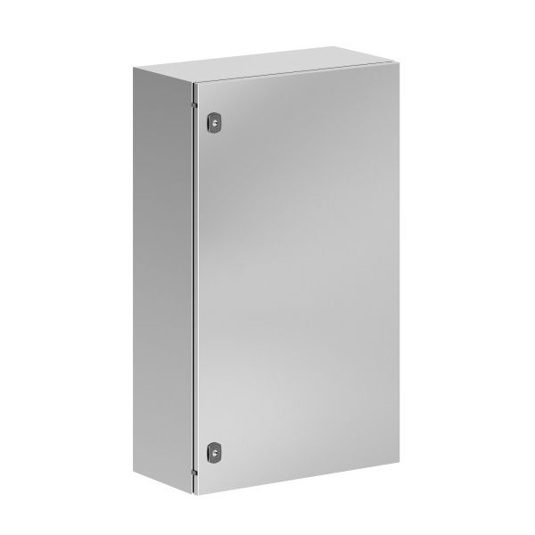 Корпус навесной STH с М/П из нержавеющей cтали AISI304 ВxШxГ 1000x600x300 мм, с фланцем, IP66 Корпус навесной STH с М/П из нержавеющей cтали AISI304 ВxШxГ 1000x600x300 мм, с фланцем, IP66