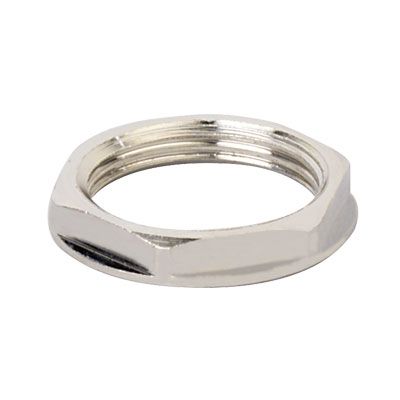 Гайка M40x1,5 никелированная латунь Гайка M40x1,5 никелированная латунь