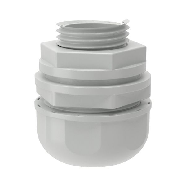 Переходник армированная труба-коробка, IP65, 1/2, д.16мм Переходник армированная труба-коробка, IP65, 1/2, д.16мм