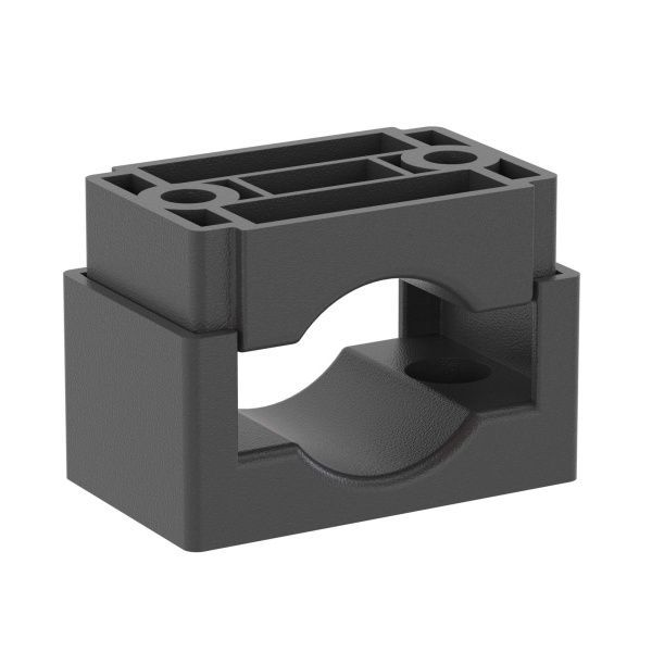 Кабельный держатель для крепления одножильных и многожильных кабелей, д.25-40 мм Кабельный держатель для крепления одножильных и многожильных кабелей, д.25-40 мм