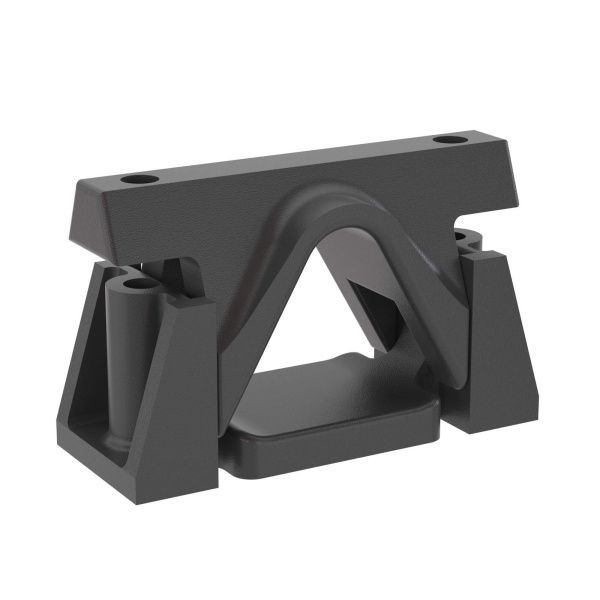 Кабельный держатель для крепления в треугольник, д. 35-55 мм Кабельный держатель для крепления в треугольник, д. 35-55 мм