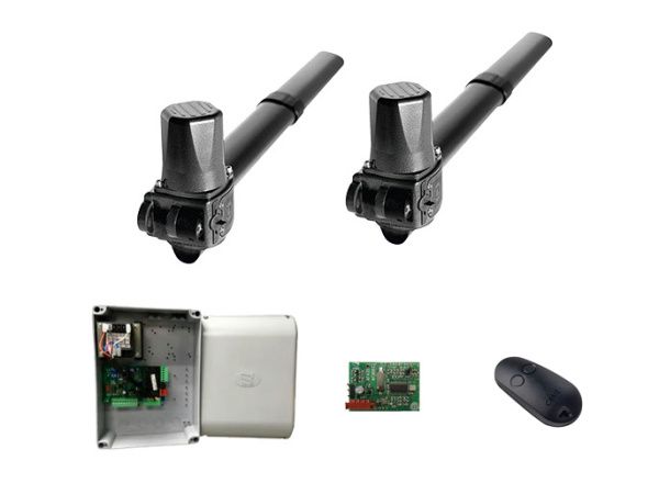 Комплект автоматики для двухстворчатых распашных ворот на основе привода KR310 combo KIT Комплект автоматики для двухстворчатых распашных ворот на основе привода KR310 combo KIT