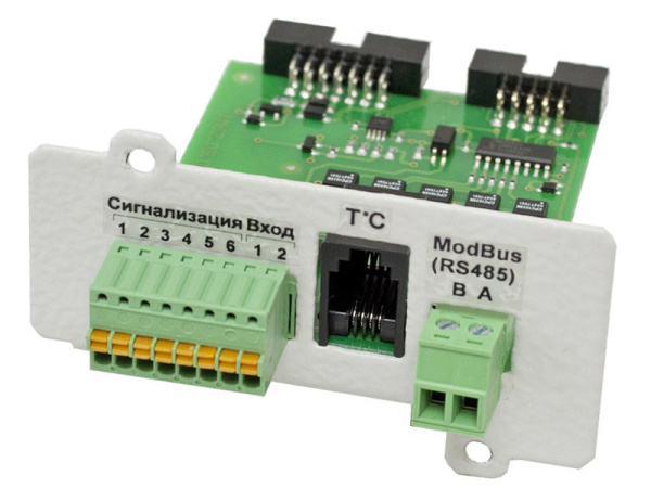 Плата расширения интерфейсов IC-Modbus/Dry Contacts Плата расширения интерфейсов IC-Modbus/Dry Contacts