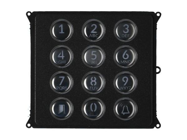 Фронтальная накладка кнопочного модуля из окрашенного сплава Zamak MTMFKBVR Фронтальная накладка кнопочного модуля из окрашенного сплава Zamak MTMFKBVR