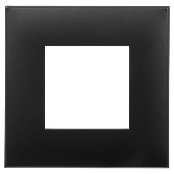 Рамка 1 пост (2 мод.), Avanti, черный матовый Рамка 1 пост (2 мод.), Avanti, черный матовый