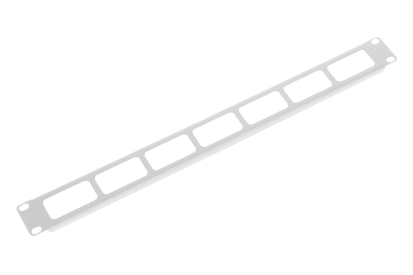 Горизонтальный кабельный органайзер 19" 1U с окнами для кабеля Горизонтальный кабельный органайзер 19" 1U с окнами для кабеля