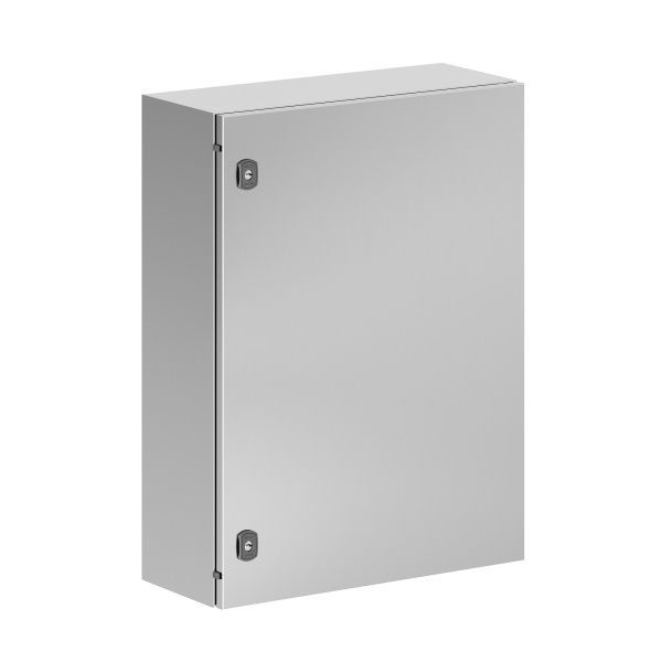 Корпус навесной STH с М/П из нержавеющей cтали AISI304 ВxШxГ 800x600x250 мм, с фланцем, IP66 Корпус навесной STH с М/П из нержавеющей cтали AISI304 ВxШxГ 800x600x250 мм, с фланцем, IP66